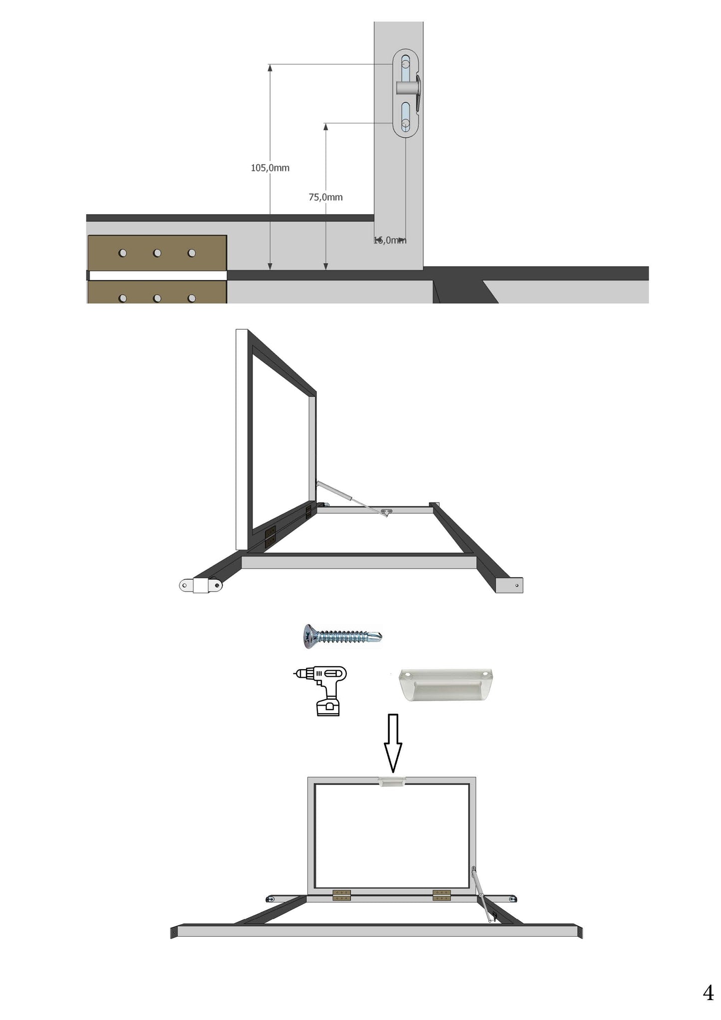 Fenêtres de ventilation pour Raindrop L, Raindrop MD